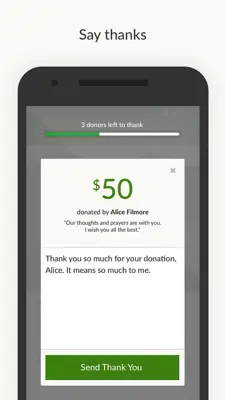 GoFundMe android App screenshot 0