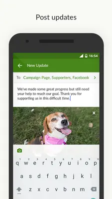 GoFundMe android App screenshot 2